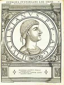 Iustinianus I, Illustration from 